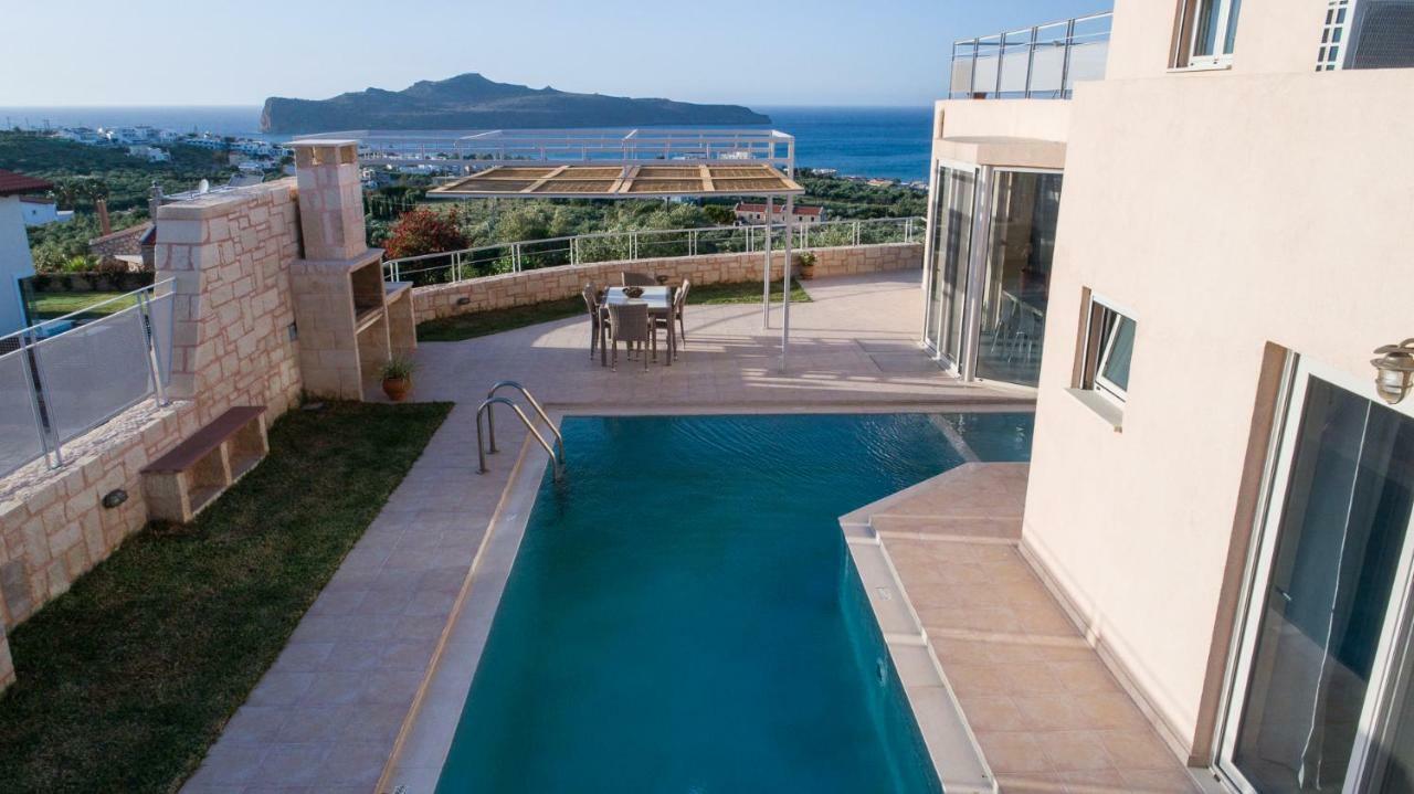 Pantanassa Villa Thalia Agia Marina  Bagian luar foto